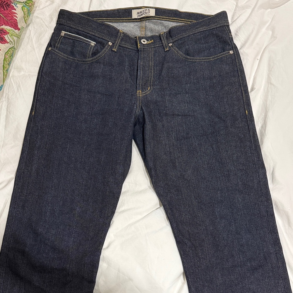 Naked & Famous Selvedge Denim Left Hand Twill